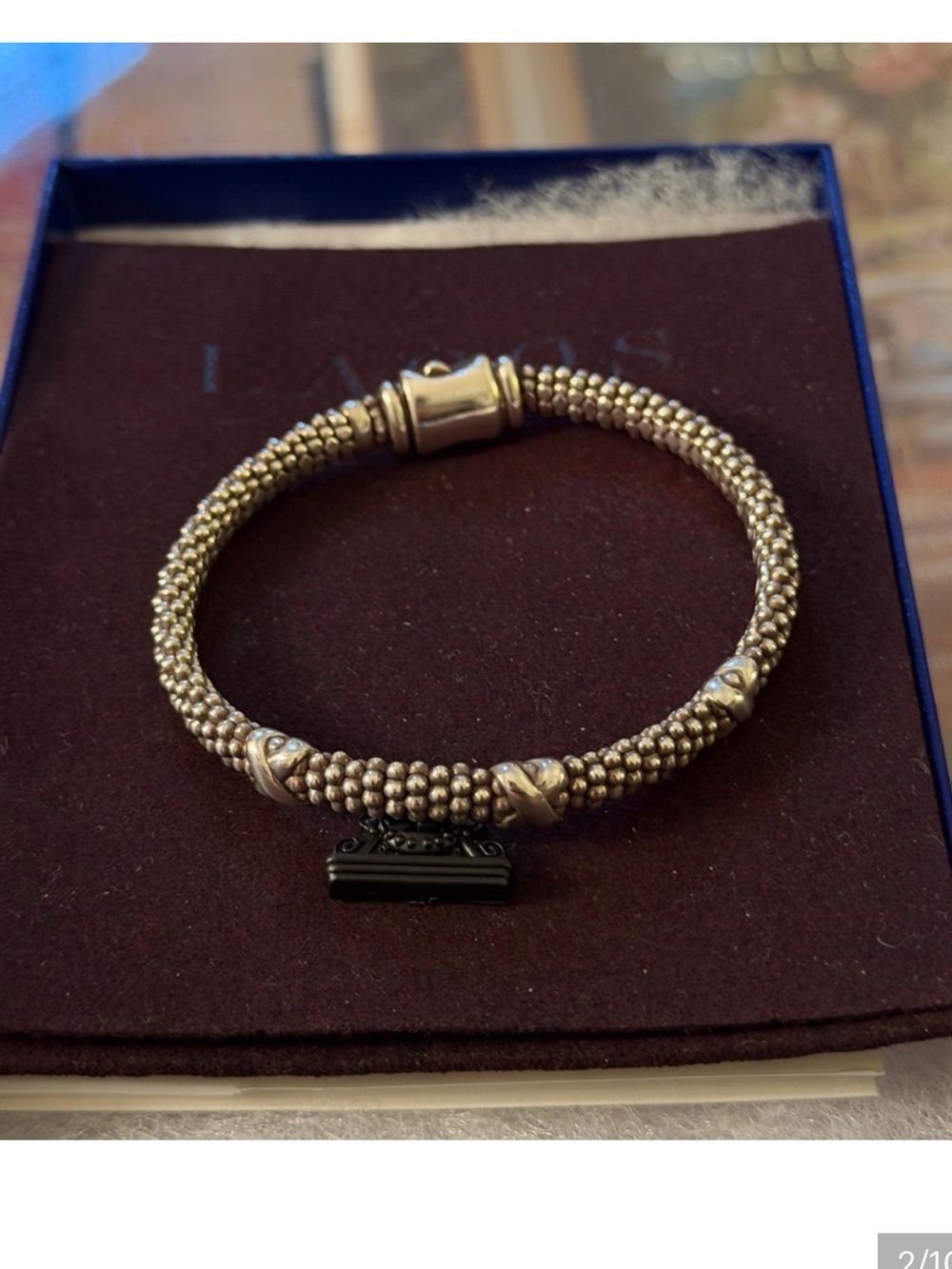 Lagos - Three Station X Caviar Bracelet 6mm - Picture 4 of 10